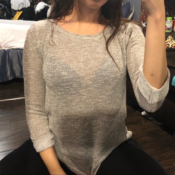 Sheer sparkly Top - Picture 3 of 6